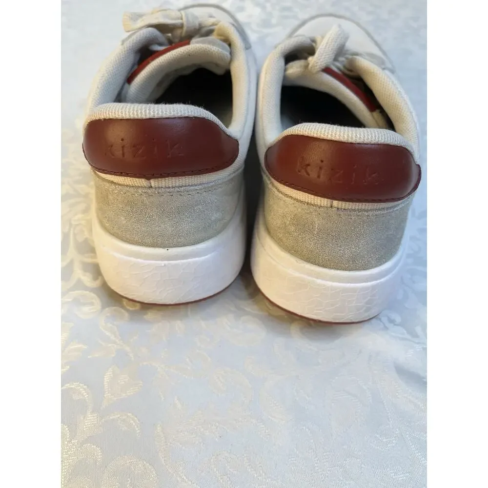 Kizik Women's Prague Casual Sneakers Shoes Crème Brulee Red Size W's 6.5 M's 5 - Picture 6 of 10